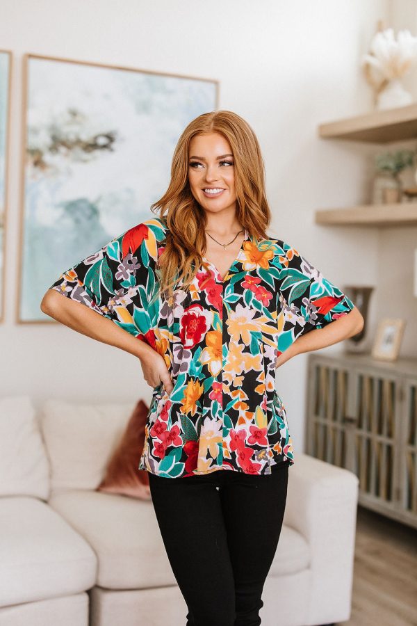 Gyzyem Floral Blouse