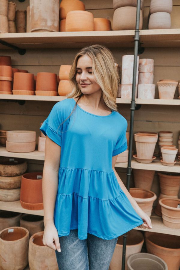 Gyzyem Tiered Top